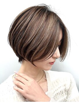 アンド ストーリーズ(&STORIES) ショートボブ30代40代50代似合わせナチュラル小顔【倉田】