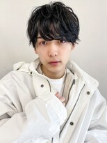 エル 渋谷(L)&nbsp;◎シャドウパーマ×黒髪で大人ハンサムマッシュ