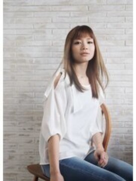 ヘアーオアシス ビオトープサン(Hair Oasis biotope SUN) ふんわりベージュストレート