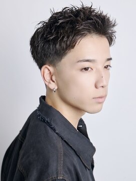グルーマーズクレッジ 渋谷店(GROOMER/S CREDGE) men's/メンズ/スパイキーショート/フェード/ニュアンスパーマ