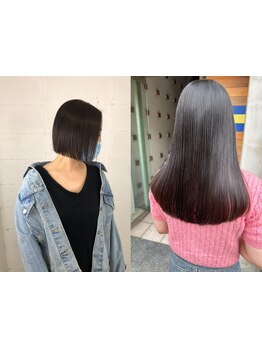 「縮毛矯正って量すけませんよね？」いえ、tim hairでは、どちらも叶えることができます！