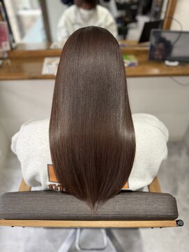 髪質改善　SPiRA  ASAHIGAOKA うる艶ブラウン