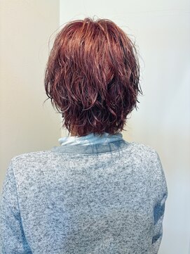 やわらかウェーブ × デザインカラー　3