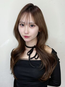 アリスバイアフロート 自由が丘(ALICe by AFLOAT) 【韓国・ワンホンヘア】マロンベージュ