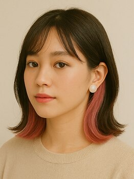 ブリンク 心斎橋店(BLINK)の写真/【心斎橋駅徒歩2分】ケアブリーチの取り扱い◎希望の色味をしっかりヒアリング*理想のカラーに仕上げます