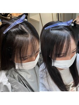 エノア 東京(ENORE) ナチュラル前髪お任せください！