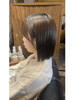 ヘアードレスビュー(hair dress V.I.E.W)&nbsp;切りっぱなしボブ