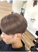 ハイトーンツーブロマッシュ