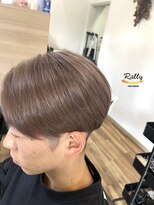 ラリー(Rally)&nbsp;ハイトーンツーブロマッシュ