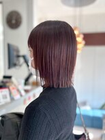 ホワイトストーン WHITE STONE ココアベージュ上品シルエット美ラインボブ