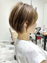 アフロート トウキョウ(AFLOAT TOKYO)&nbsp;似合わせショートボブ30代40代小顔銀座ひし形前上がり縮毛矯正