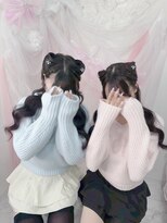 ゴート アミティ(G.O.A.T AMITY)&nbsp;ガーリースタイル/心斎橋/ヘアメ/セットサロン
