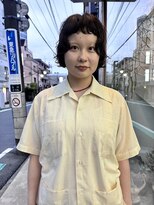 ナヌークカフラ(nanuk kafla)&nbsp;ボブパーマ/ニュアンスパーマ/オン眉/くせ毛風パーマ/ドライ