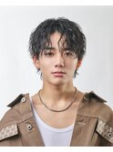 MEN’S HAIR/サーフカール/刈り上げセンターパート/札幌
