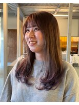 フェリア ファム 桃山台(FERIA fam)&nbsp;アメジストパープル/裾カラー