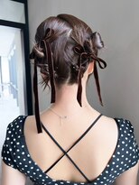 アルバム 銀座(ALBUM GINZA)&nbsp;アップカチモリヘアアレンジ_ba593371