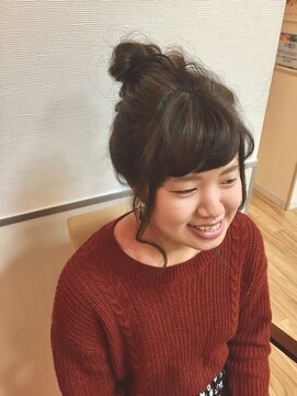ルシード スタイル レクラ 栄生店(L'UCIDO STYLE L'eclat) たこ焼きお団子ヘアー