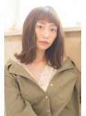 小顔外ハネ♪ヘルシーレイヤー無造作ロブ