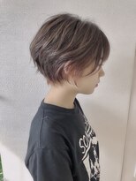 ロンド 表参道店(Lond)&nbsp;【津賀雅也】毛束感ショートヘアー インナーカラー 大人お洒落に