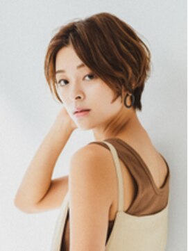 ヘアアンドスパ モーブ 世田谷(hair&SPA Mauve) 大人3Dカラー  丸みショート