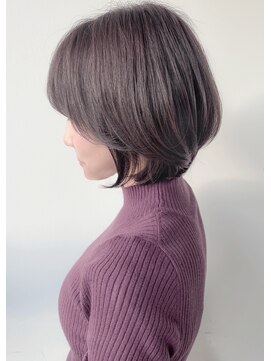 エニー 栄(Any) 洗練された大人かわいい×小顔ショートピンク