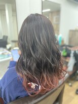 トリント 蘇我(TRINT) 裾カラー　レッド