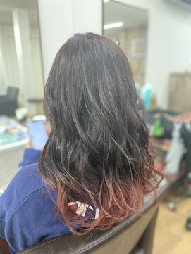 トリント 蘇我(TRINT) 裾カラー　レッド