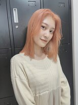 ベレーザシェルト(Beleza scelto)&nbsp;ミルキーオレンジ_ブリーチ2回