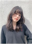 顔まわりが可愛い◎Sカールで作るエアリーミディ・・・HINATA