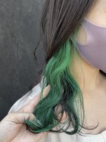 ラシサ(rashisa)&nbsp;インナーカラー"グリーン"