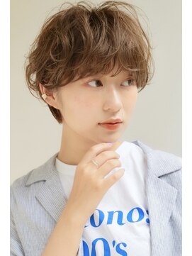 ロンド 銀座(Lond) 【銀座◇成田】大人かわいいマッシュショートネビージュ小顔ボブ