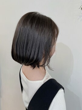 ヘアープロデュース ラピセット 松山(Lapset) 20代30代大人可愛いエアリーボブブルージュ透明感
