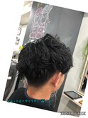 スパイラルパーマ+カット