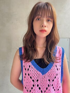 メーヴェ(Mowen) ナチュラルベージュx大人可愛いxラフウェーブ