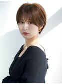 前髪あり大人小顔ショート30代40代50代【AIN.表参道】川原