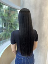 ヒビト 恵比寿 渋谷(HIBITO.)&nbsp;髪質改善カラー　アッシュベージュ　ストレートヘア　縮毛矯正