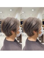 ハルキ ミナト ジャパン オオサカ(HARUKI MINATO japan OSAKA)&nbsp;40代50代小顔似合わせカットくびレイヤーエモージュ大人可愛い