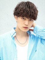 オーシャントーキョー 原宿(OCEAN TOKYO)&nbsp;波巻きパーマメンズツイストスパイラルパーマツーブロック