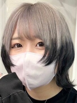 ウィコ 新宿(WICO) シルバーブラック[新宿駅/美髪/ピンクブラウン]