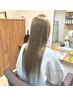 【人気上昇中！】艶感カラー＋4step質感調整ホームケア付きトリートメント