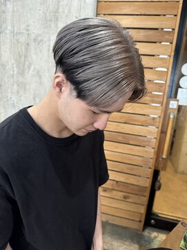 ヘアカロン 熊本本店(Hair CALON) メンズバレイヤージュ/センターパート