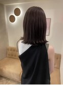 韓国ヘアー顔周りレイヤーベージュ名古屋名駅