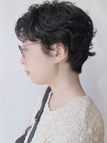 モリオフロムロンドン 原宿本店(morio from London) 【morio原宿】外国人風パーマ　ベリーショートパーマ　黒髪