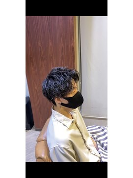 グッドマン バーバーショップ センリ(goodman barbar shop SENRI) ツイスパアップバング