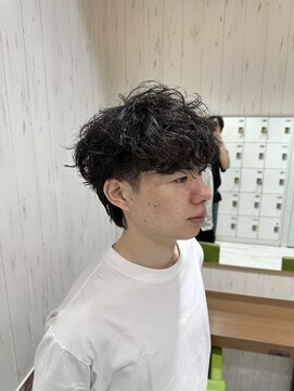 ソワン ドゥ ブレス 立花店(soin de brace) シャドウパーマ/波巻きツイストスパイラル/尼崎/立花