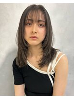 ビューナゴヤ 名駅(VIEW NAGOYA)&nbsp;前髪/イメチェン/こなれミディ/レイヤーカット/顔まわりレイヤー