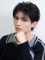 ゴールド 大阪 梅田店(GOALD) フェザーショートラウンドマッシュフェザーパーマニュアンス