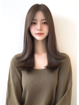 ライズ ネックス ザ サロン 渋谷(LIZE nex the salon) ロングヘア　前髪なし　韓国#17［＃渋谷駅＃韓国＃髪質改善］