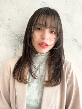 ニューヨークニューヨーク イオンスタイル東淀川店(NYNY) ミディアムレイヤーのインナーカラー