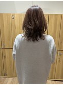 【リアン】白髪ぼかし/ピンクベージュ/リセッター/髪質改善